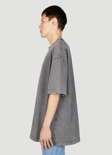 VETEMENTS Tease Me Faded T-Shirt Grey vet0151011