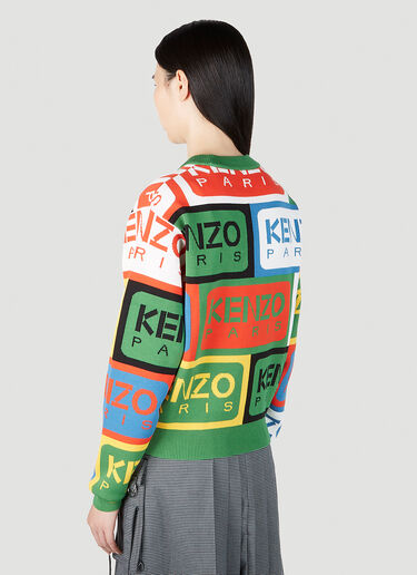 Kenzo Logo Sweater Green knz0252038