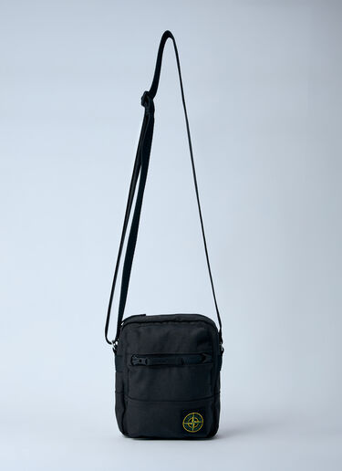 Stone Island Compass Patch Crossbody Bag Dark Grey sto0160061