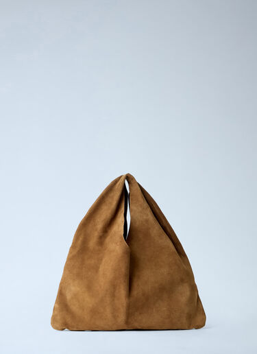 The Row Small Bindle Handbag Camel row0263022