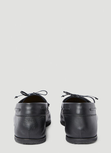 The Row Sailor Loafers Black row0152011