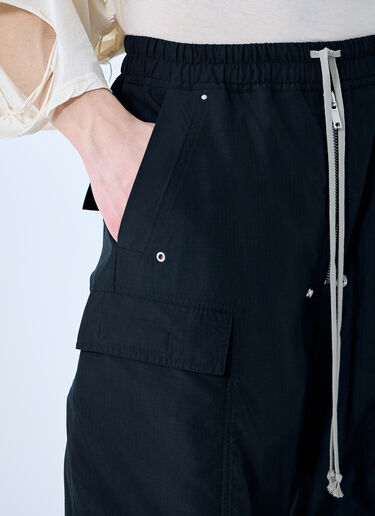 Rick Owens DRKSHDW Double Cargo Jumbo Belas 长裤  黑色 drk0160007