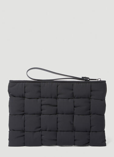 Bottega Veneta カセットスモールフラットポーチ ブラック bov0155036