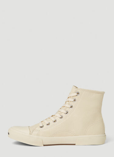Balenciaga Paris High Top Sneakers White bal0251047