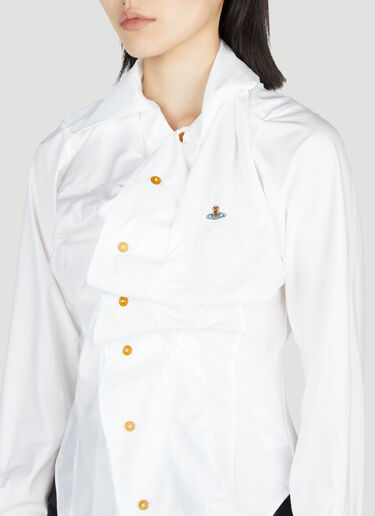 Drunken Shirt Vivienne Westwood Drunken Shirt White vvw0253015