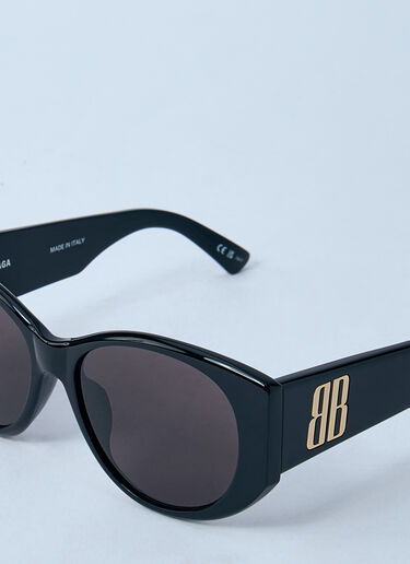 Nano Round Sunglasses Balenciaga Nano Round Sunglasses Black bal0260018