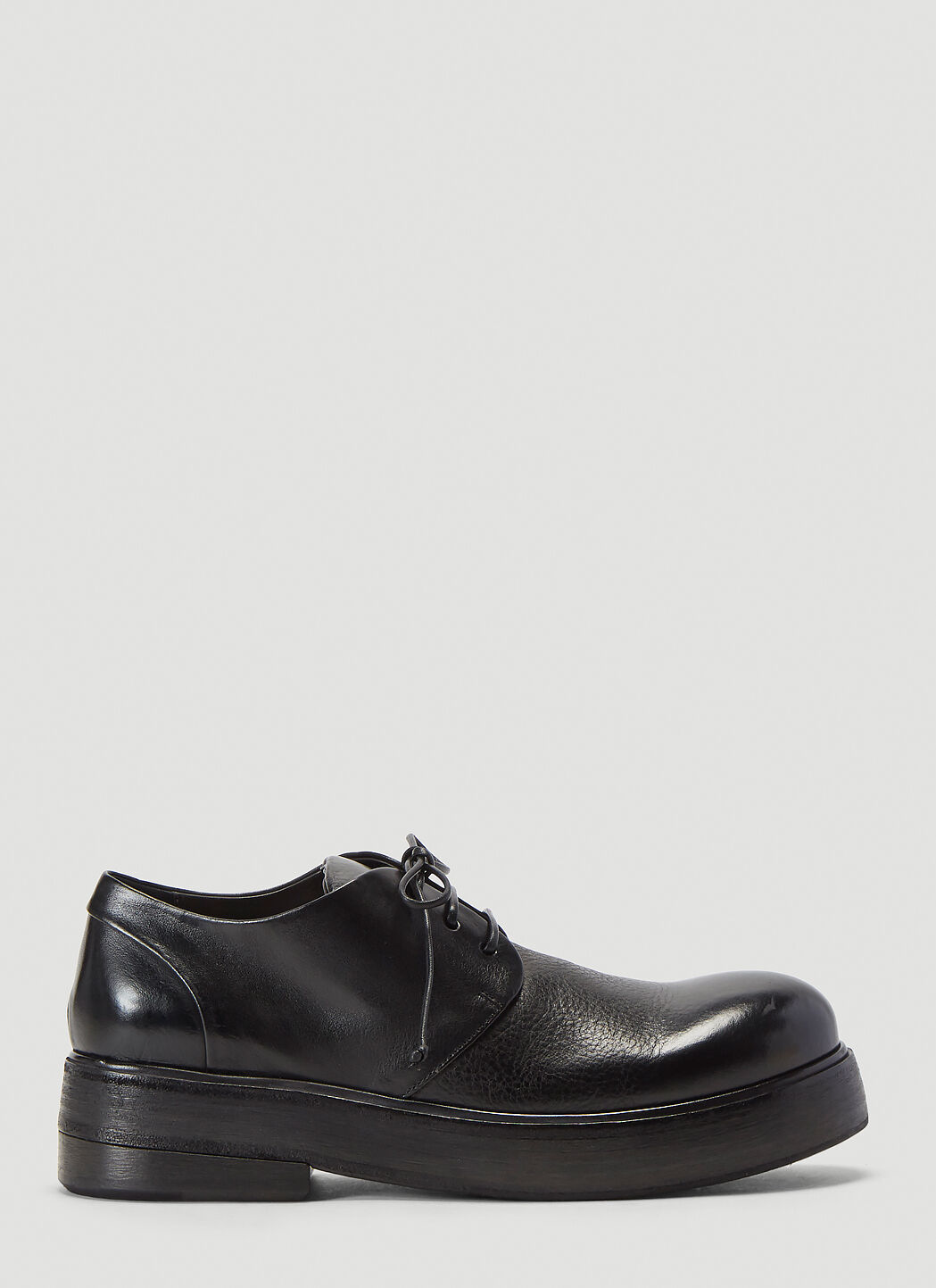Marsell Zuccolona Derby Shoes in Black LN CC