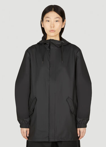 Rains Fishtail Parka Jacket Black rai0352005