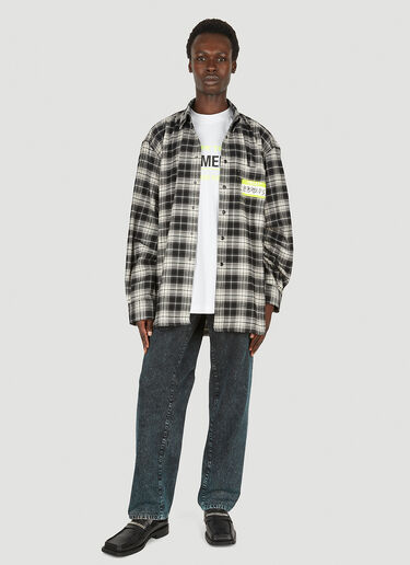 Show Me Logo T-Shirt VETEMENTS Show Me Logo T-Shirt White vet0150012