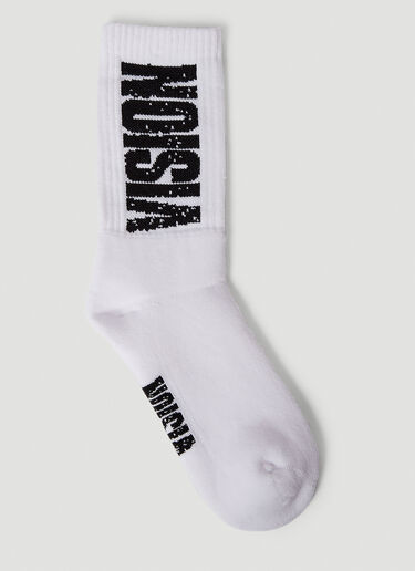 Vision Street Wear OG Vision Logo Socks White vsw0150017
