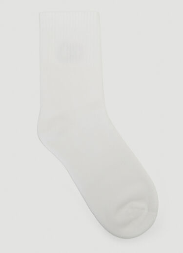 Gucci Interlocking G Socks White guc0139044