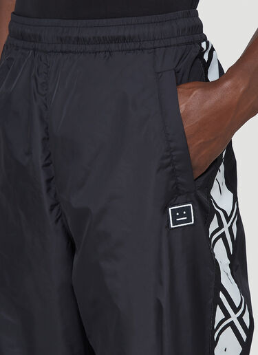 Acne Studios Contrast-Trimmed Pants Black acn0141002
