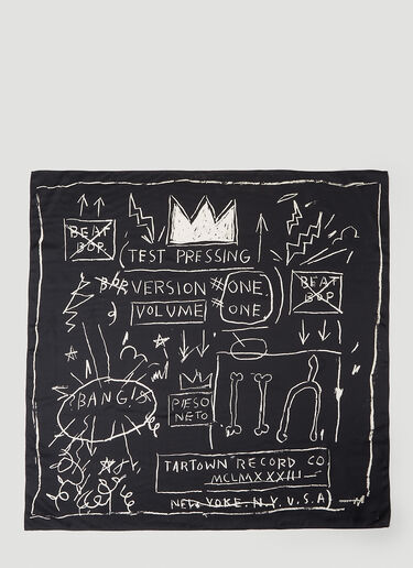 Honey Fucking Dijon Basquiat 围巾 黑色 hdj0352014