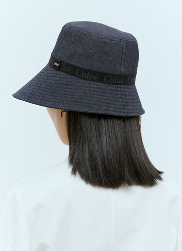 Woody Bucket Hat Chloé Woody Bucket Hat Blue chl0255077