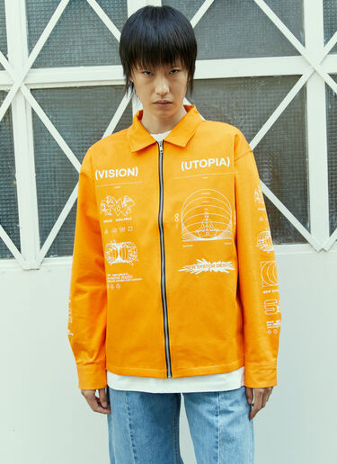 Utopia Work Jacket Space Available Utopia Work Jacket Orange spa0354007