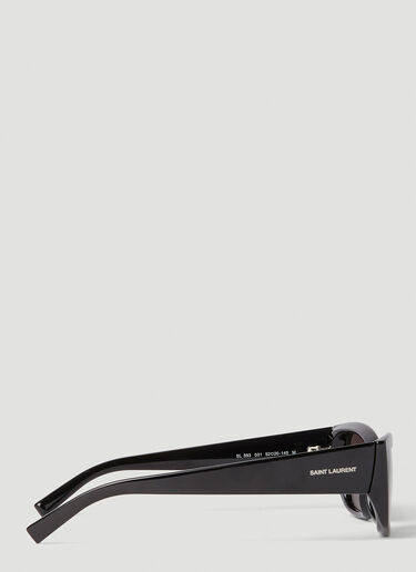 SL 593 Sunglasses Saint Laurent SL 593 Sunglasses Black sla0251206