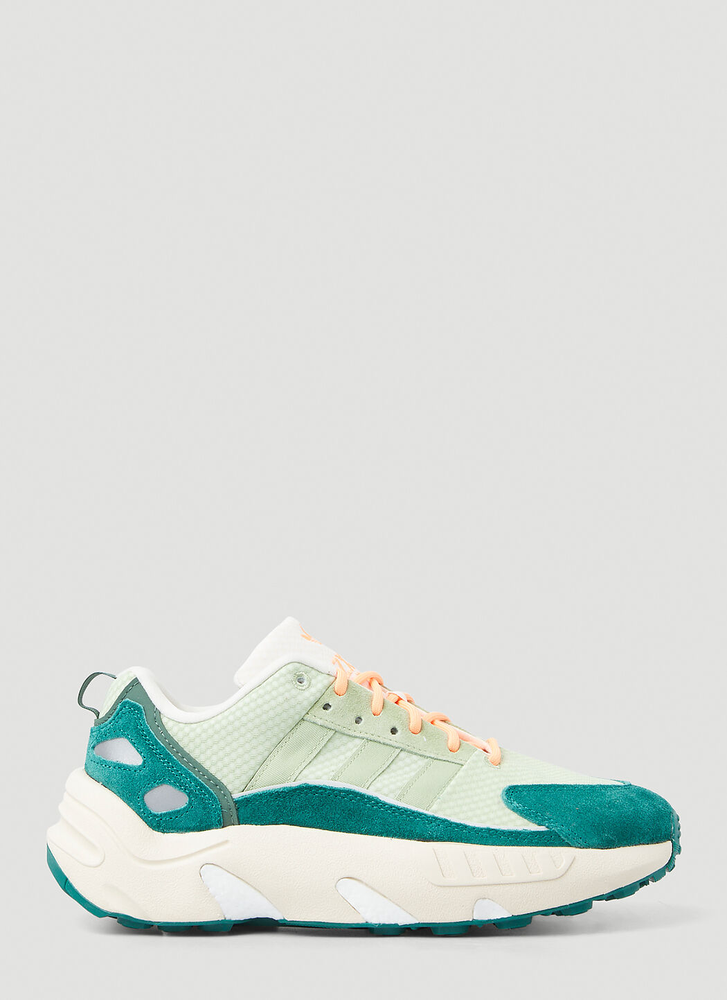 Adidas Originals Zx 22 Boost Sneakers In Green | ModeSens