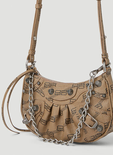 Le Cagole Mini Shoulder Bag Balenciaga Le Cagole Mini Shoulder Bag Beige bal0251105