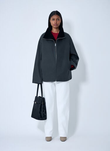 TOTEME Zipped Country Jacket Black tot0263004