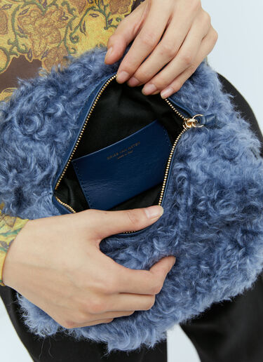 Dries Van Noten ツイストハンドバッグ ブルー dvn0253013
