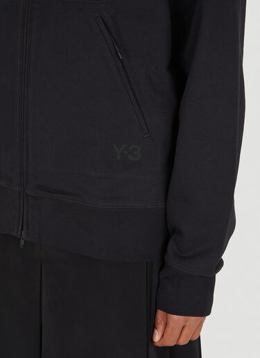 Y-3 Logo Patch Hooded Sweatshirt Black yyy0147003