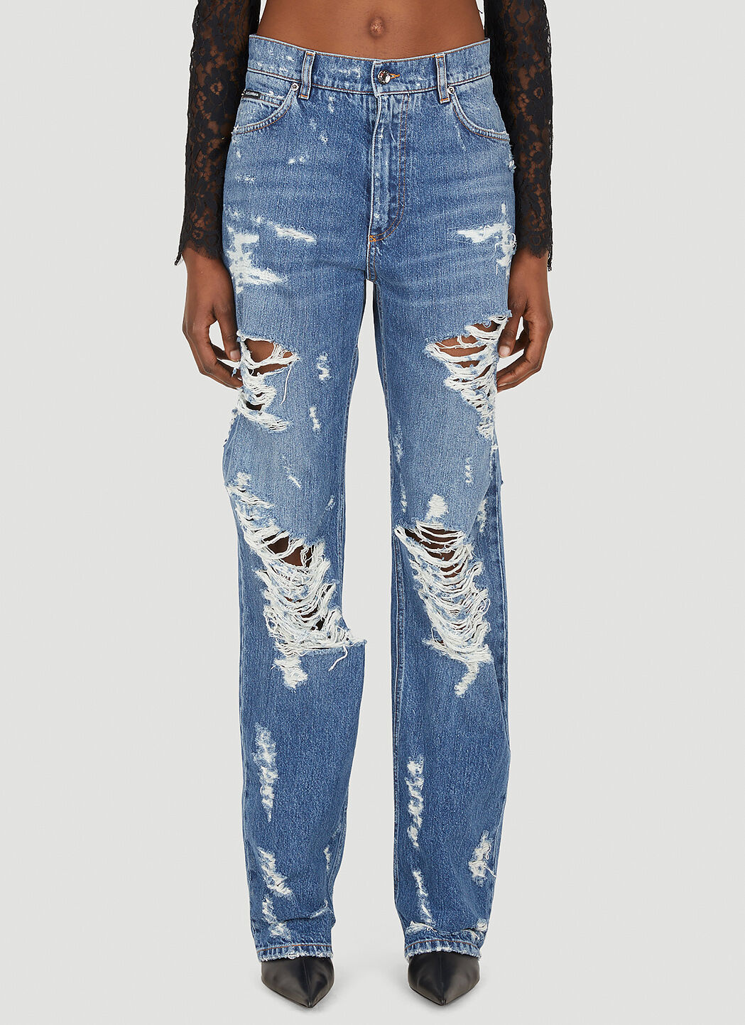 Bleach wash jeans best sale womens