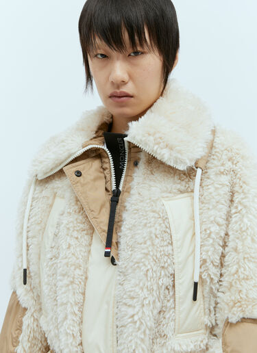 Moncler Grenoble Lauzes Teddy 夹克  米 mog0253027