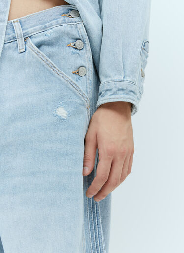 ERL x Levis 牛仔百慕大短裤 蓝色 erl0154021