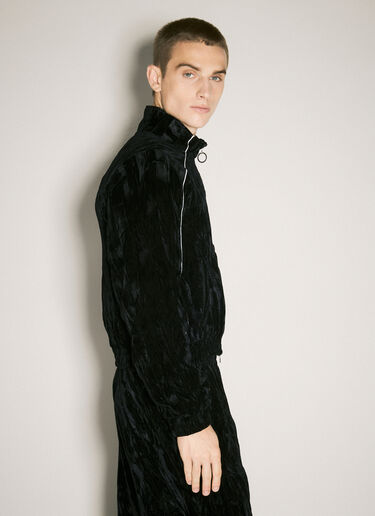 Martine Rose Shrunken Track Jacket Black mtr0158003