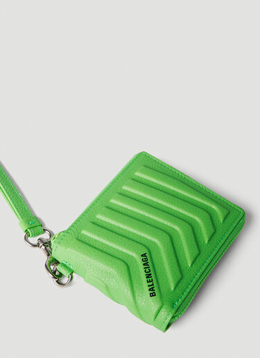 balenciaga wallet green