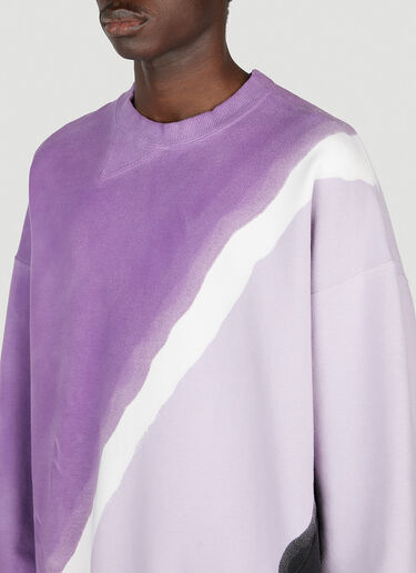 NOMA t.d. Hand Dyed Sweatshirt Purple nma0152006