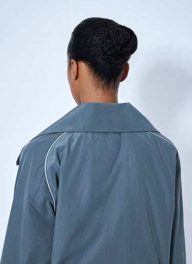 LN-CC® - Balenciaga: High Collar Tracksuit Jacket - Grey Balenciaga High Collar Tracksuit Jacket Grey bal0265006