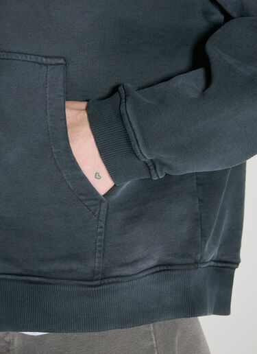 Guess USA Logo Print Zip-Up Hooded Sweatshirt Grey gue0354001
