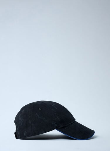 Logo Motif Baseball Cap Balenciaga Logo Motif Baseball Cap Black bal0162009