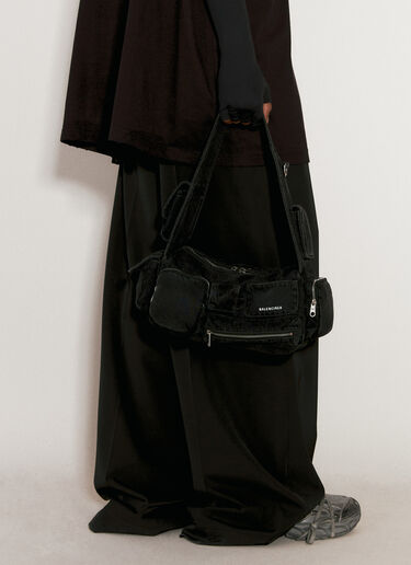 Balenciaga Superbusy XS 单肩包  黑色 bal0156024