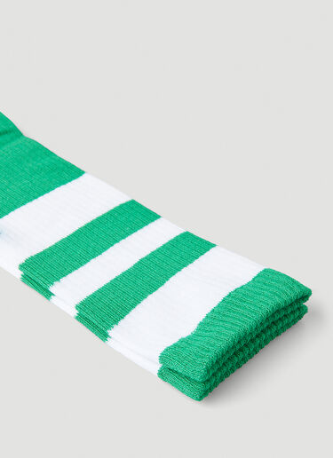 ERL Stripe Tube Socks Green erl0348020