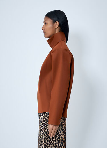 Saint Laurent Organza Top Red sla0262006