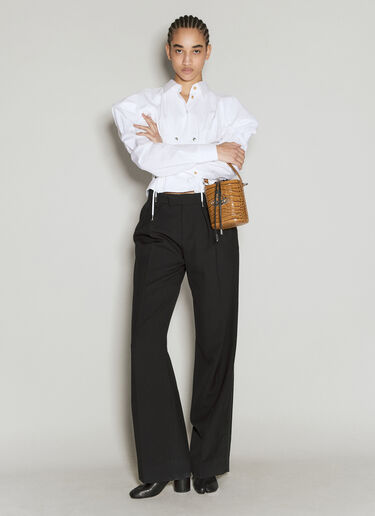 Vivienne Westwood Daisy 小号水桶包 棕色 vvw0255006