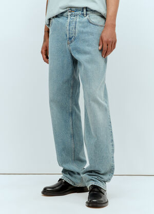 Thom Browne Ross Straight-Leg Jeans Navy thb0156001
