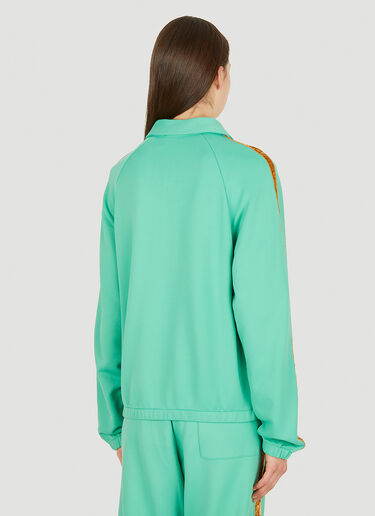 Acne Studios Face Patch Track Jacket Green acn0249018