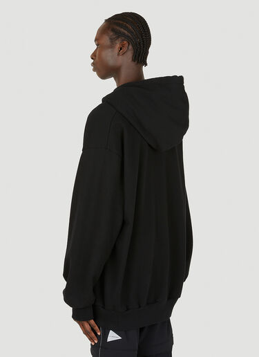 UNDERCOVER Double Zip Hooded Sweatshirt Black und0148004