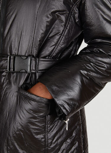 TheOpen Product Belted Shell Coat Black top0249016