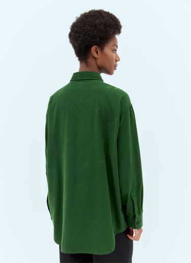 Penna Shirt The Row Penna Shirt Green row0256027