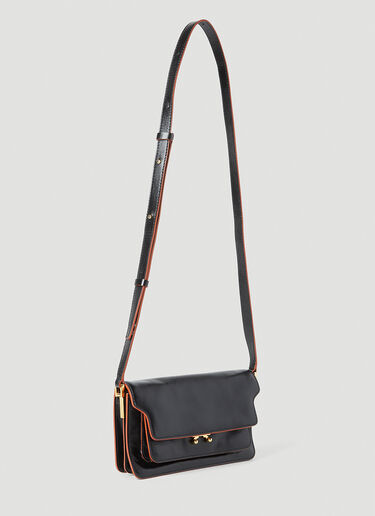 Marni 트렁크 소프트 숄더백 블랙 mni0253057