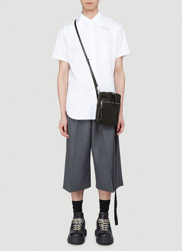 Rick Owens Supply Crossbody Pouch Bag Black ric0139033