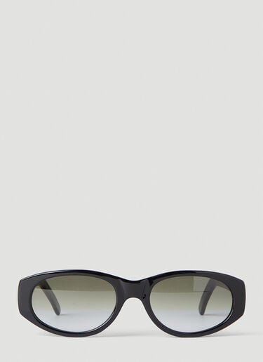 Unwound Sunglasses Our Legacy Unwound Sunglasses Black our0352020