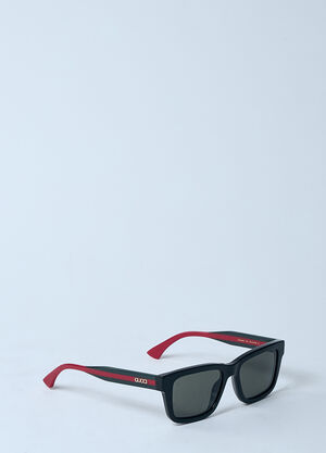 Gucci Rectangle Frame Sunglasses Black guc0159054