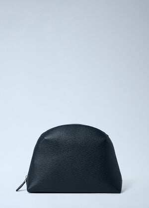 TOTEME Leather Day Pouch Black tot0263083