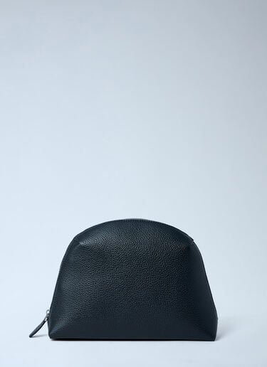 TOTEME Leather Day Pouch Black tot0263083
