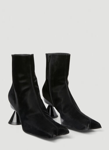 Paula Canovas del Vas Diablo Ankle Boots Black pcd0250014